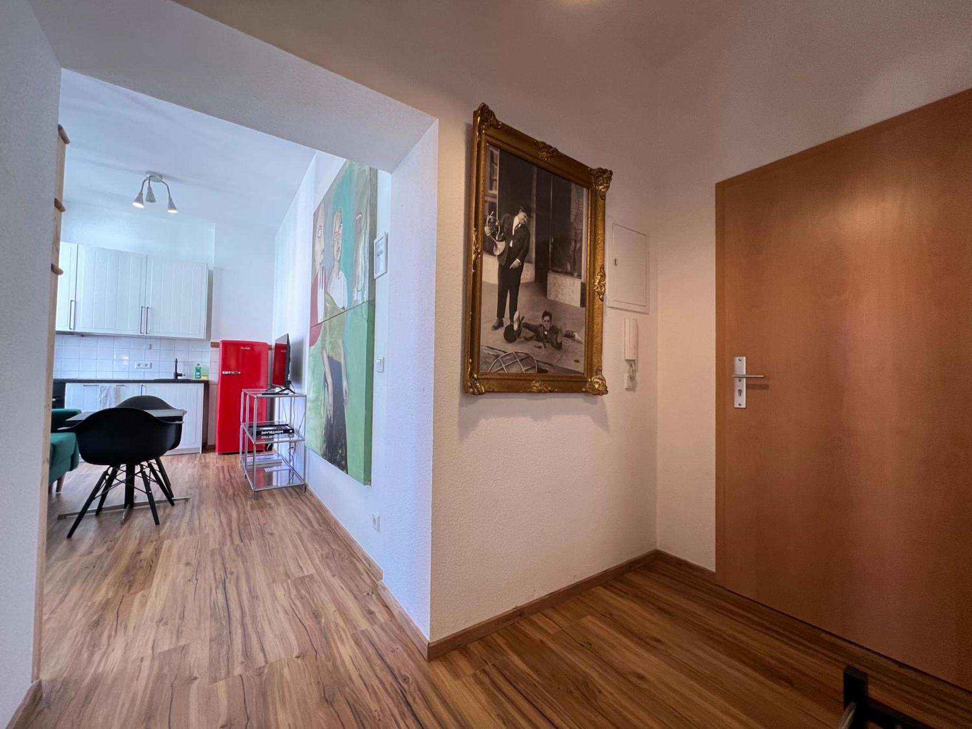 Balkon, Zentral, Modern, Erfurt City エクステリア 写真